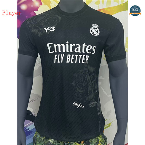 Max Maillot Real Madrid Y3 Player Version 2024/25 Noir