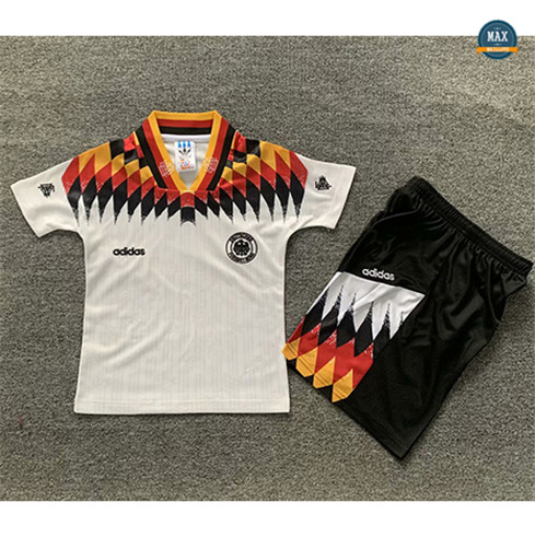 Max Maillots Retro 1994 Allemagne Enfant Domicile