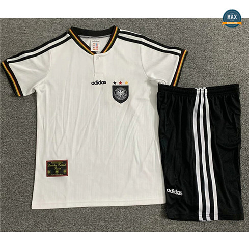 Max Maillot Retro 1996 Allemagne Enfant Domicile