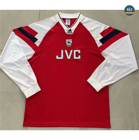 Max Maillots Retro 1992-94 Arsenal Domicile Manche Longue