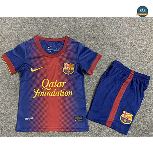 Max Maillots Retro 2012-13 Barcelone Enfant Domicile