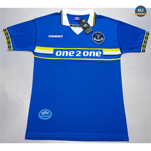 Max Maillot Retro 1997-99 Everton Domicile