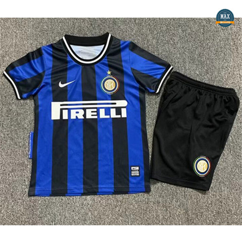 Max Maillots Retro 2009-10 Inter Milan Enfant Domicile