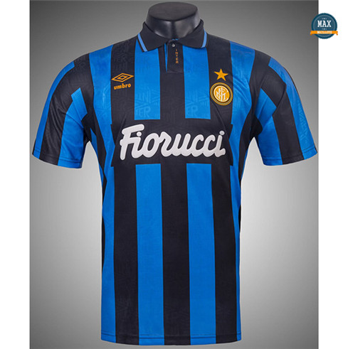 Max Maillot Retro 1992-93 Inter Milan Domicile