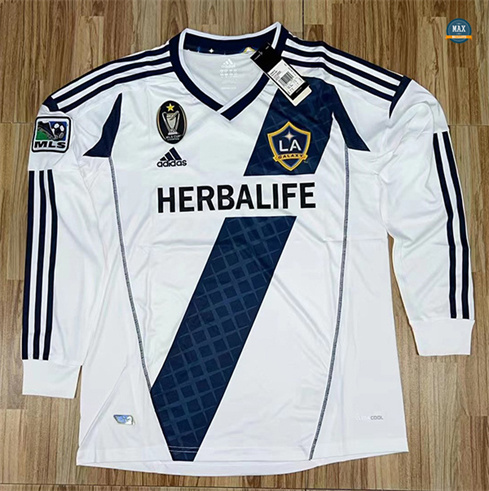 Maillot Retro 2012 LA Galaxy Domicile Manche Longue