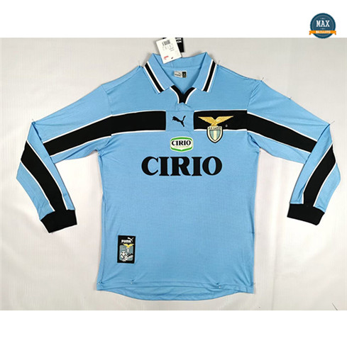 Max Maillots Retro 1998-2000 Lazio Domicile Manche Longue