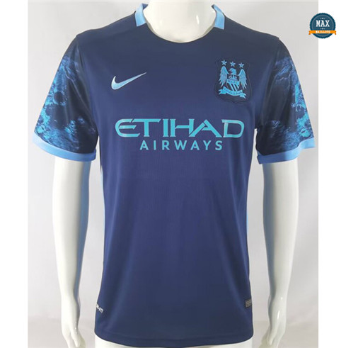 Max Maillot Retro 2015-16 Manchester City Exterieur