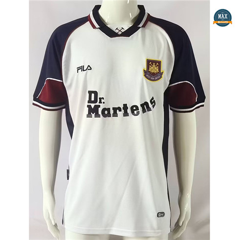 Max Maillots Retro 1999-01 West Ham United Exterieur