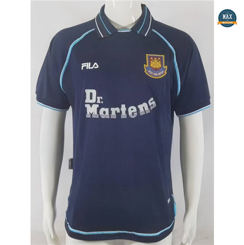 Max Maillot Retro 1999-01 West Ham United Third