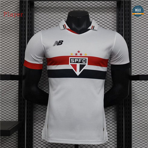 Max Maillots Sao Paulo Player Version 2024/25 Domicile