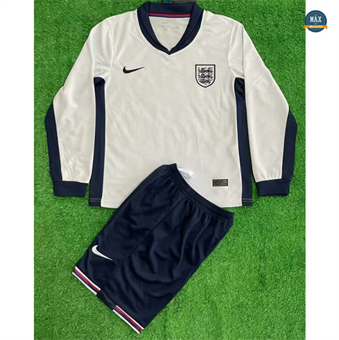 Max Maillot Angleterre Enfant Domicile Manche Longue 2024/25