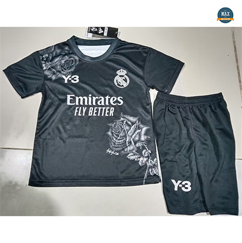 Max Maillot Real Madrid Enfant Y3 Noir 2024/25