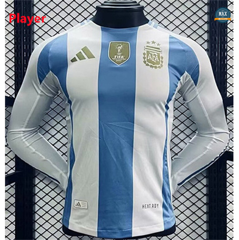 Max Maillot Player Version 2024/25 Argentine Domicile Manche Longue