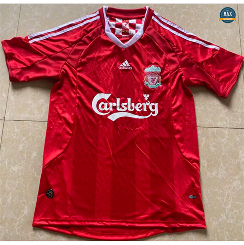 Max Maillot Retro 2008-09 Liverpool Domicile