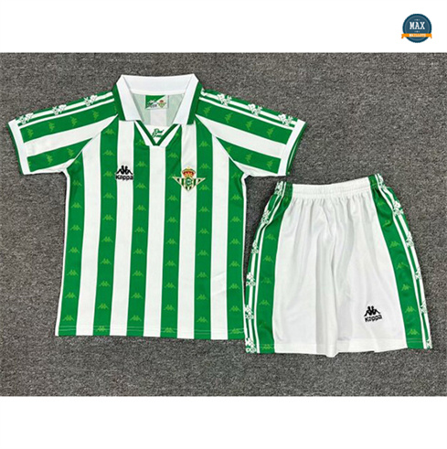 Max Maillot Retro 1995-97 Real Betis Enfant Domicile