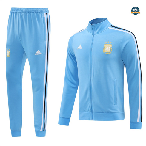 Achetez Max Veste Survetement Argentine 2024/25 bleu ciel pas cher fiable