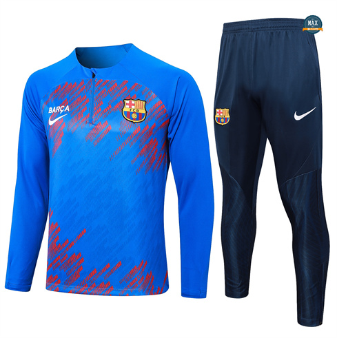 Créer Max Survetement Barcelone 2024/25 bleu pas cher fiable