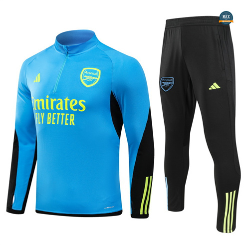 Acheter Max Survetement Enfant Arsenal 2024/25 bleu clair pas cher fiable