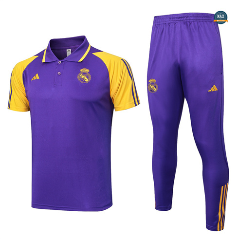 Achetez Max Maillot Real Madrid + Pantalon 2024/25 Training Violet pas cher fiable