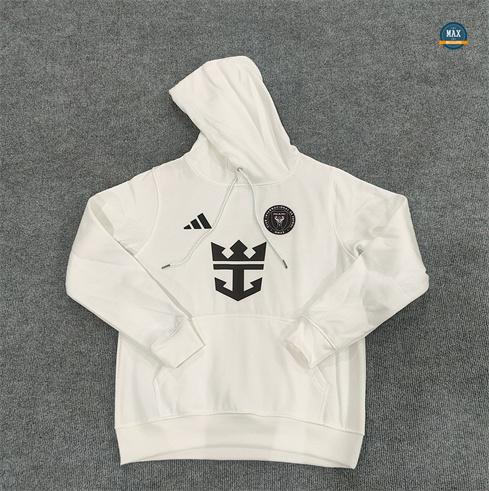 Vente Max Sweat A Capuche Inter Miami 2024/25 Blanc pas cher fiable