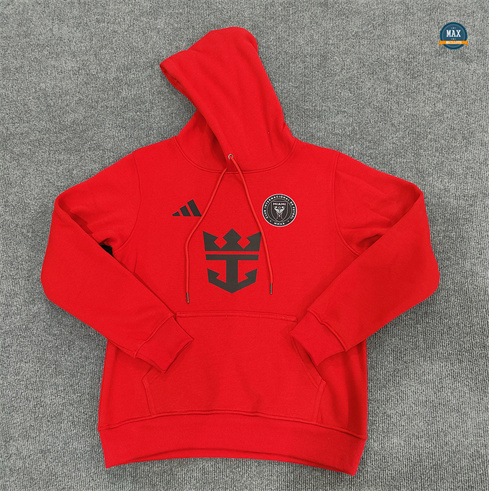 Flocage Max Sweat A Capuche Inter Miami 2024/25 rouge pas cher fiable