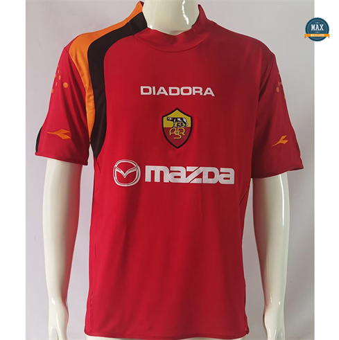 Max Maillot Retro 2004-05 AS Roma Domicile