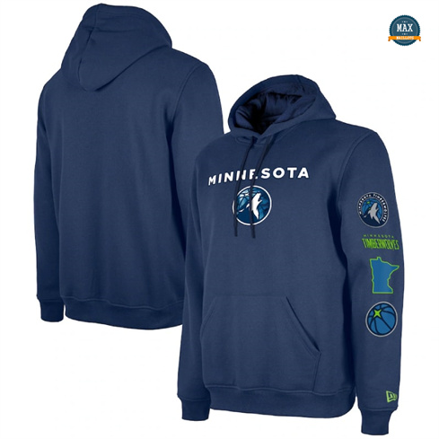 Max Maillots Sweatshirt à capuche Minnesota Timberwolves 2024 - City