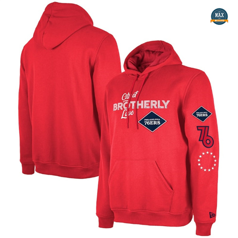 Max Maillots Sweatshirt à capuche Philadelphia 76ers 2024 - City