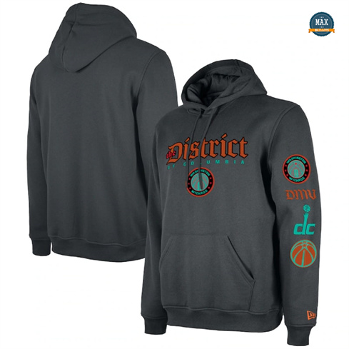 Max Maillots Sweatshirt à capuche Washington Wizards 2024 - City