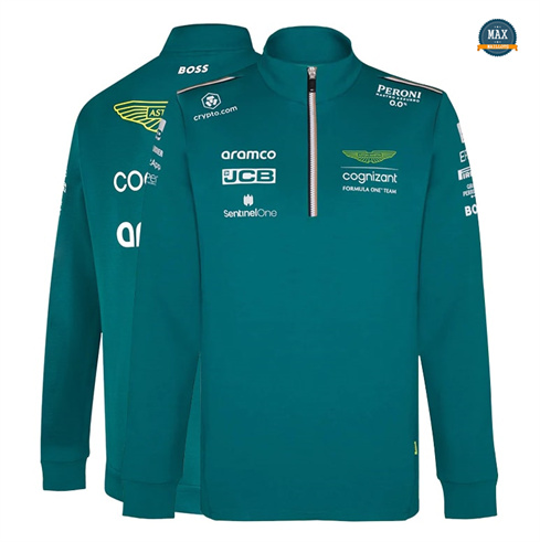 Max Maillots Sudadera Oracle Aston Martin 2024