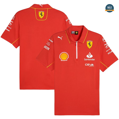 Max Maillots Polo Scuderia Ferrari 2024