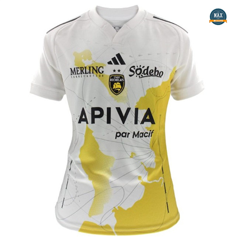 Max Maillot Stade Rochelais Exterieur Equipación 2023/24