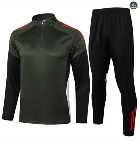Maxmaillots Survetement Bayern Munich 2025/26 Vert/Noir/Rouge personnalisé
