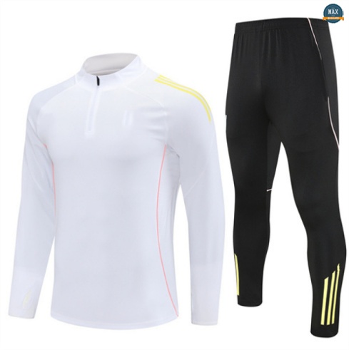 Maxmaillots Survetement Enfant Juventus 2025/26 Blanc/Noir discout