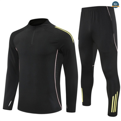 Maxmaillots Survetement Enfant Juventus 2025/26 Noir/Jaune Pas chèr