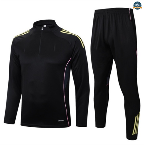 Maxmaillots Survetement Juventus 2025/26 Noir/Jaune Online