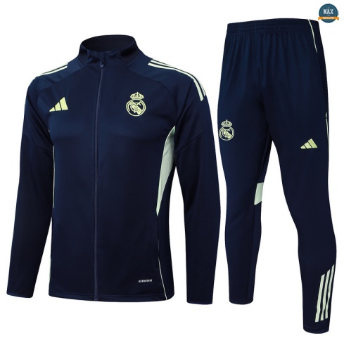 Maxmaillots Veste Survetement Real Madrid 2025/26 Vert/Vert discout