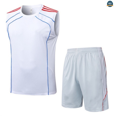 Maxmaillots Training Bayern Munich Ensemble Short Débardeur 2025/26 Blanc/Rouge/Bleu Online