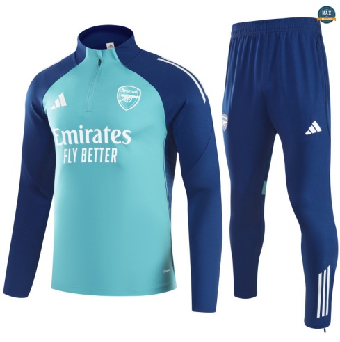 Prix Max Survetement Arsenal 2025/26 Vert/Bleu Marine