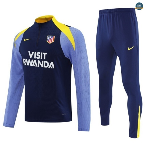Achetez Max Survetement Atletico Madrid 2025/26 Rose/Bleu Marine/Violet/Jaune