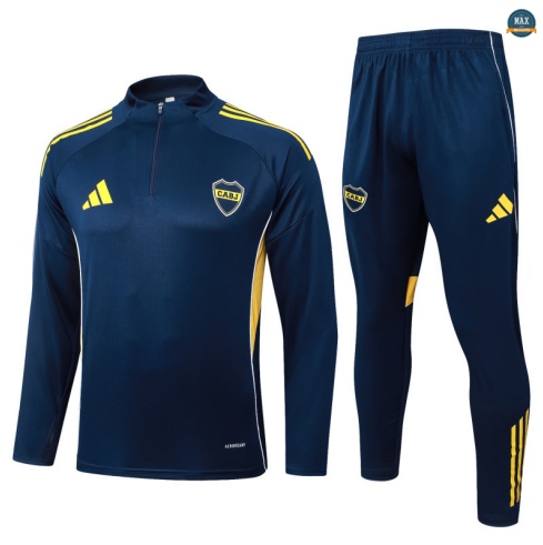 Choix Max Survetement Boca Juniors 2025/26 Bleu Marine/Jaune