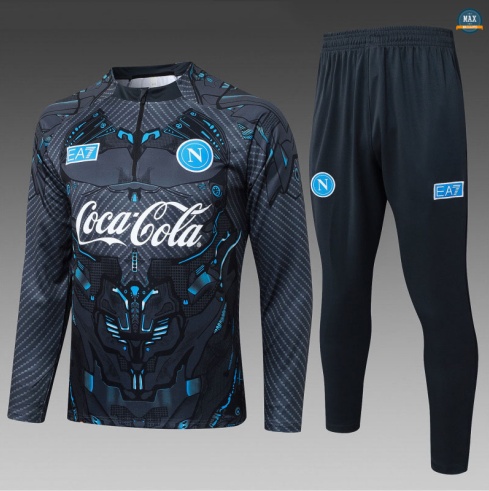 Choix Max Survetement Enfant Naples 2025/26 Gris foncé