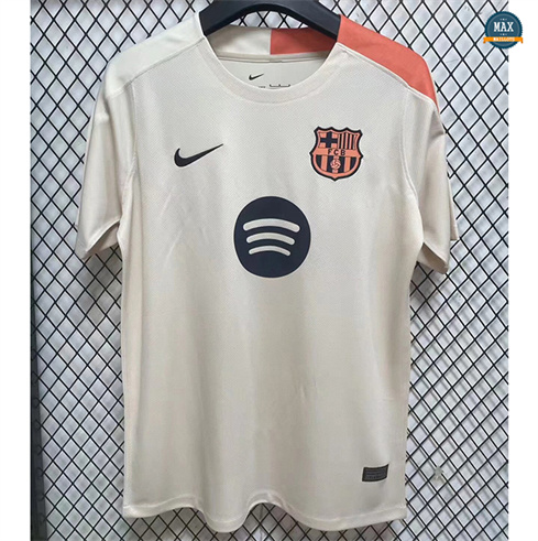 Max Maillot Barcelone Training beige 2024/25