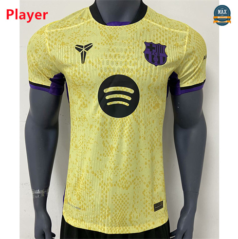 Max Maillots Barcelone Player Jaune 2024/25