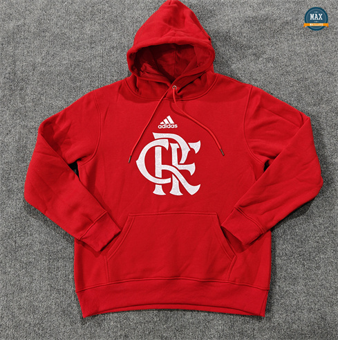 Max Maillot Veste Sweat A Capuche Flamengo 2024/25 rouge