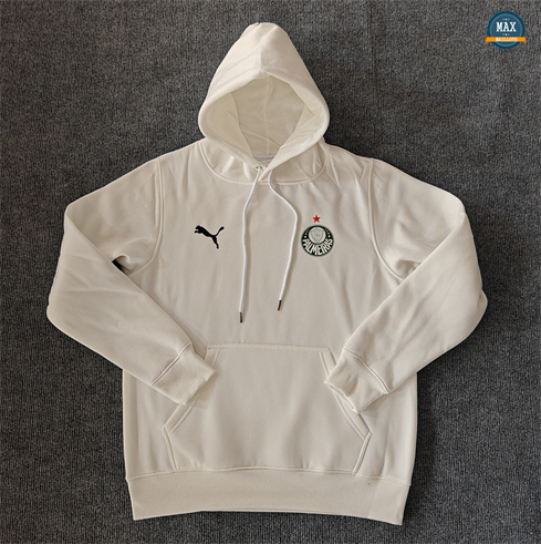 Maillots Veste Sweat A Capuche Palmeiras 2024/25 Blanc