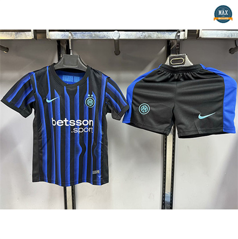 Max Maillots Inter Milan Enfant Domicile 2025/26