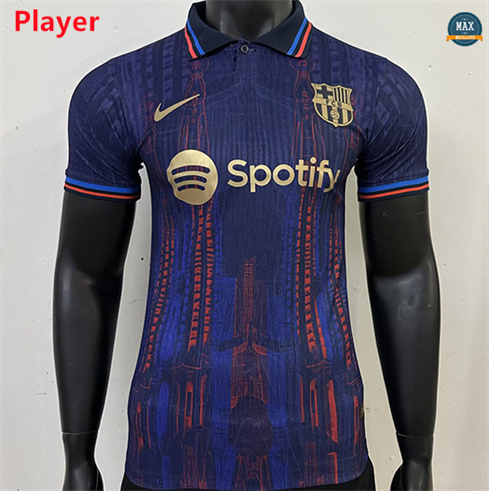Max Maillots Player Version 2025/26 Barcelone Special 2 Bleu