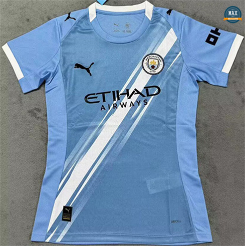 Max Maillot Manchester City Femme Domicile 2025/26