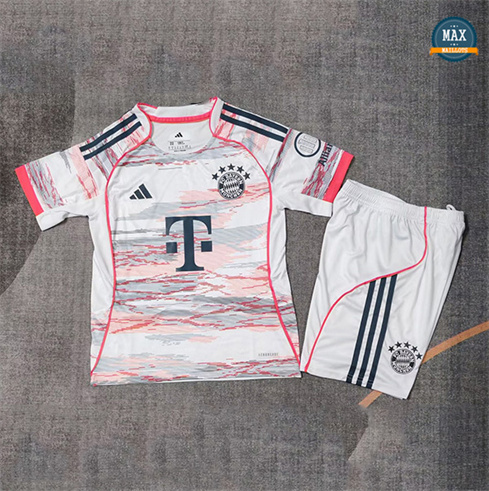 Max Maillots Bayern Munich Enfant Exterieur 2025/26